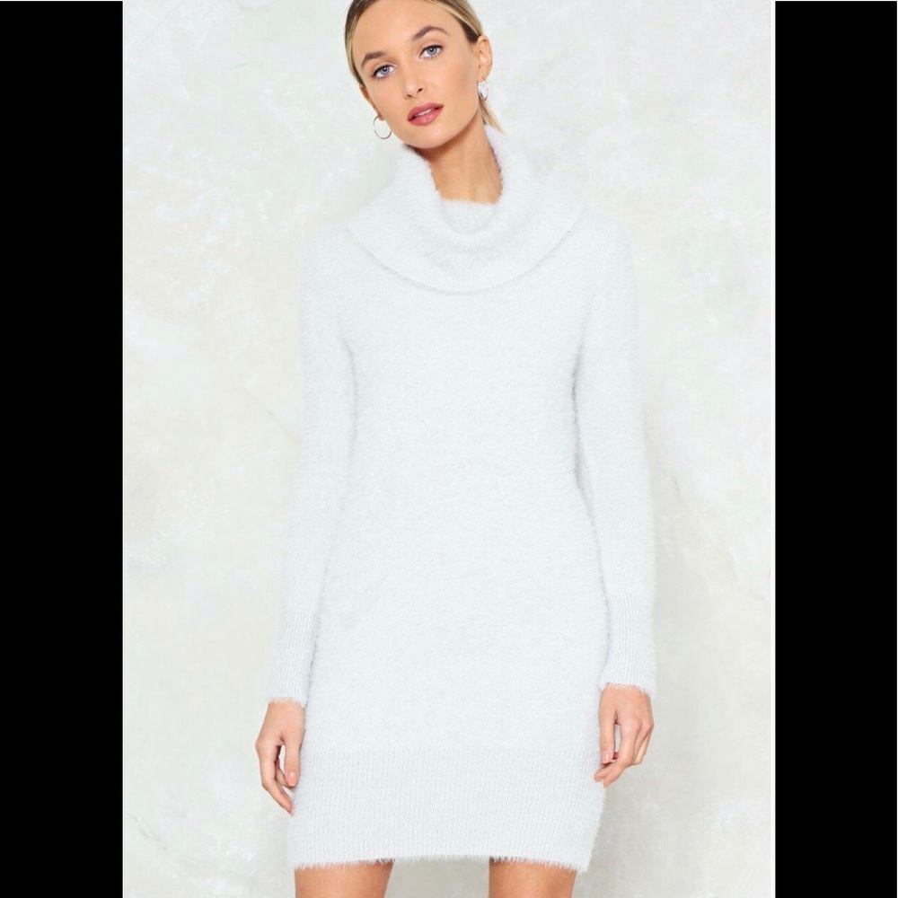 Nasty Gal " Knit's Your Move Sweater Dress"